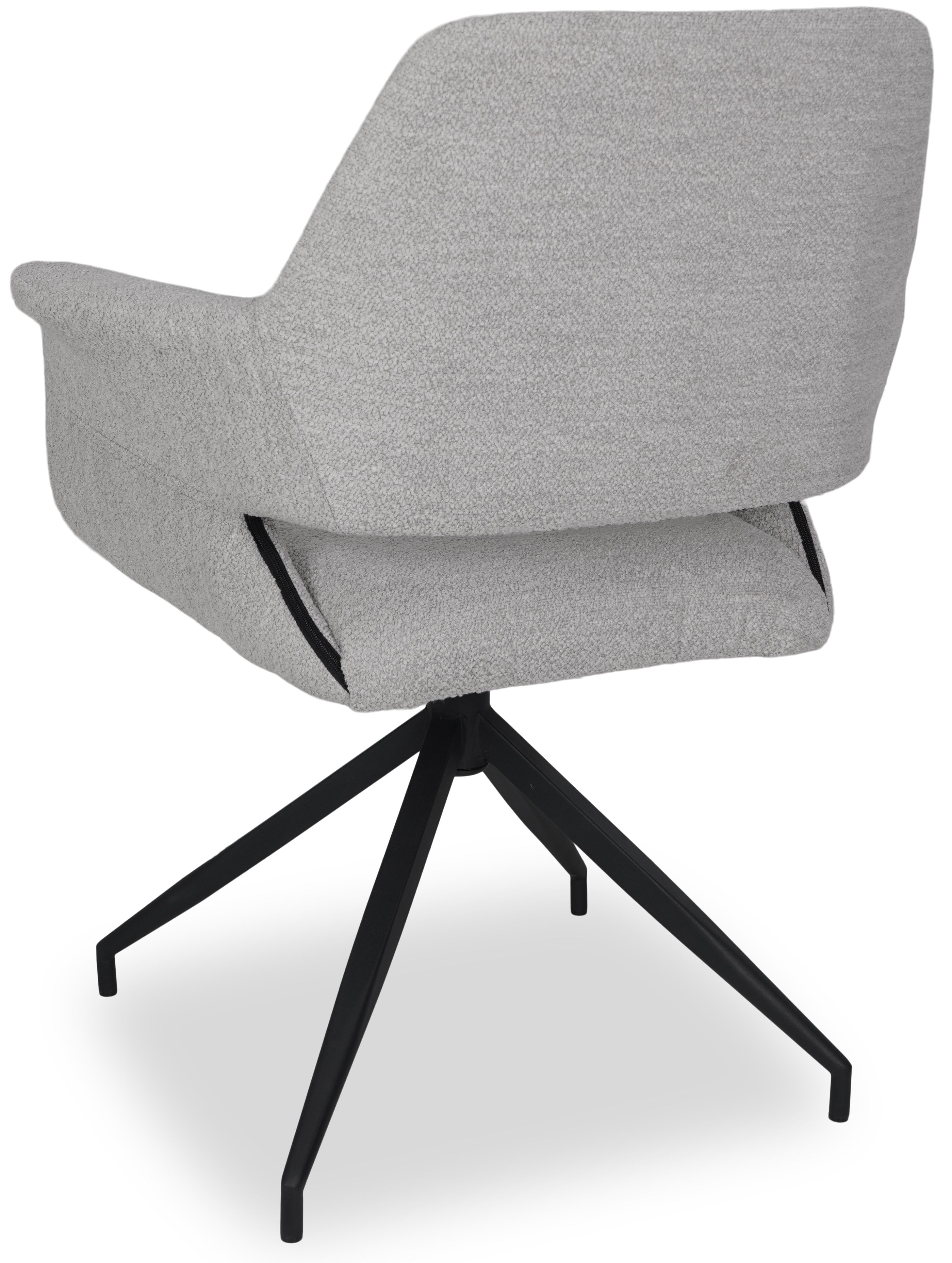 Eetstoel - teddy alpine Maeve B68 x D60 x H85 cm