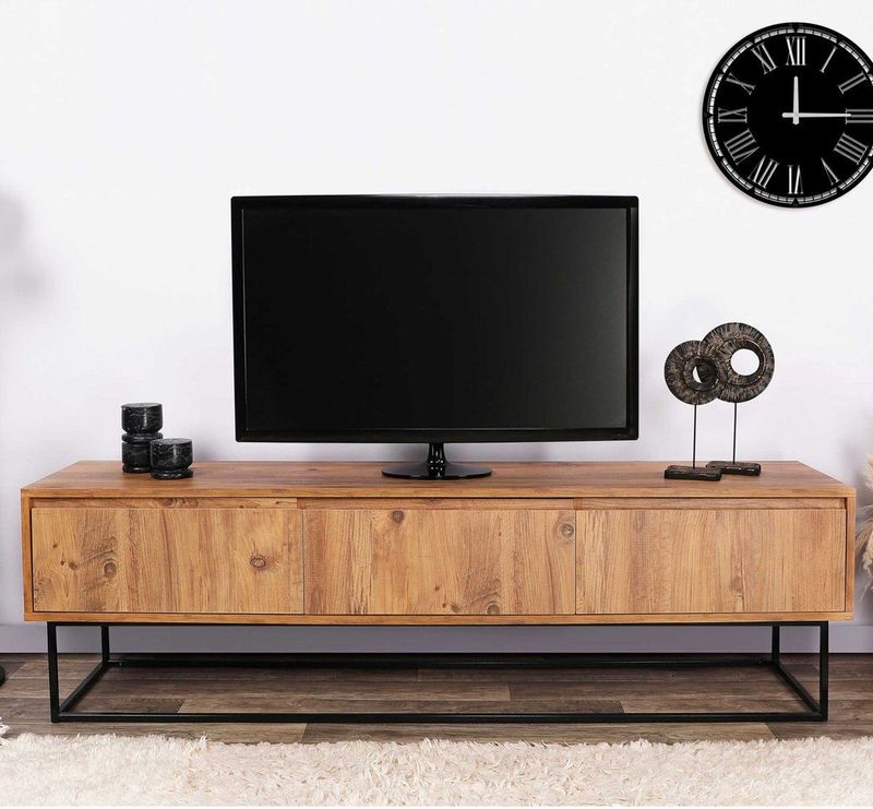 Arabic House - Lupin - Tv-Meubel - Walnoot - Melamine - 180cm