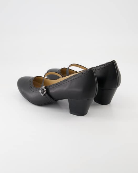 Hirschkogel 3002738002 Trachtenschuhe in Schwarz
