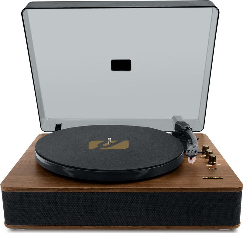 Muse MT-106BT - Stereo Platenspeler - Hout - Bluetooth - Encoding-functie