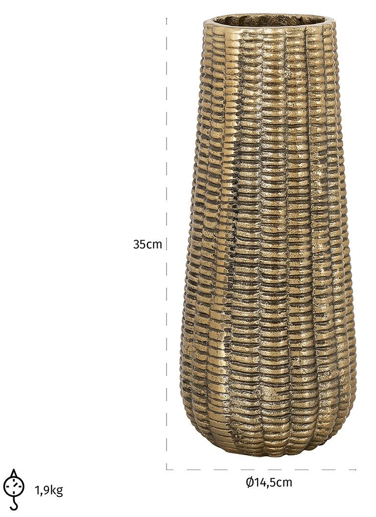 Vaas 211454 Loran ⌀14.5  x H35 cm