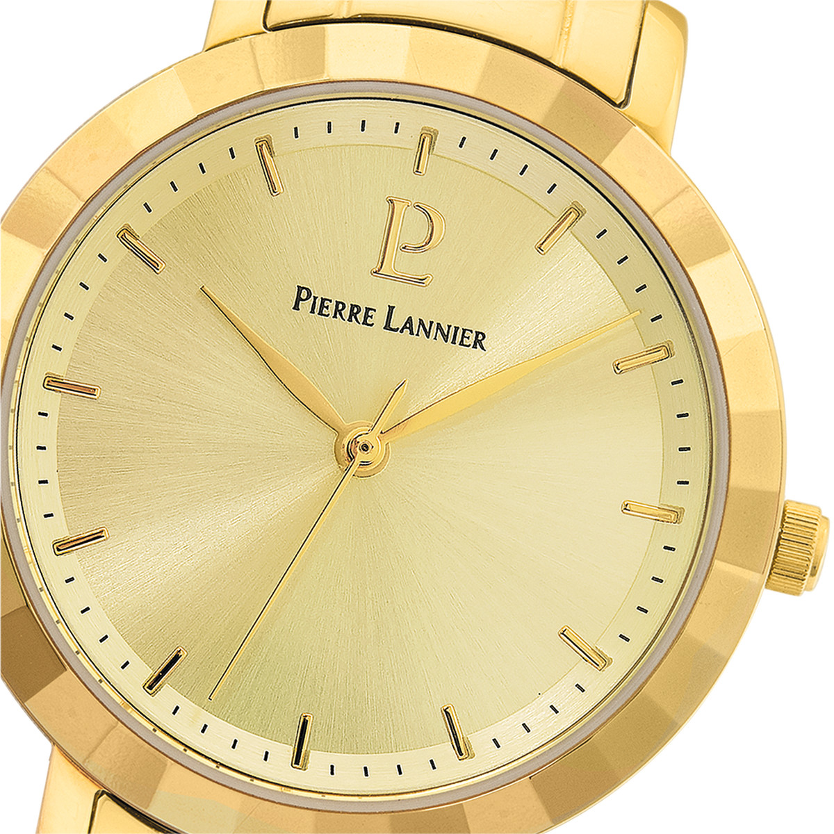 Montre PIERRE LANNIER Galiera femme bracelet acier doré