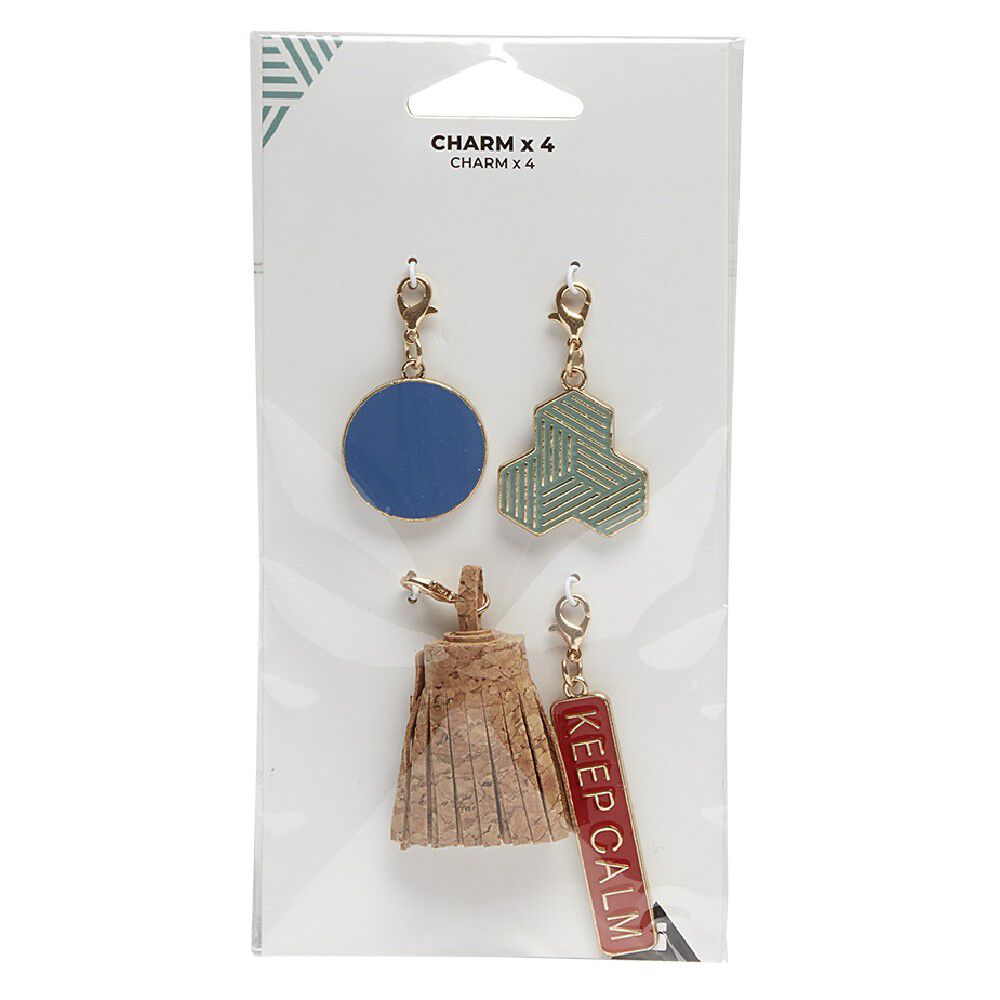 Charm métallique X4