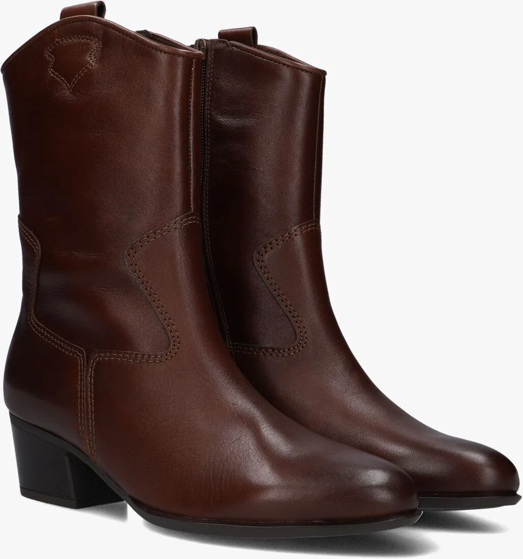 GABOR cognac gabor enkellaarsjes 681.2
