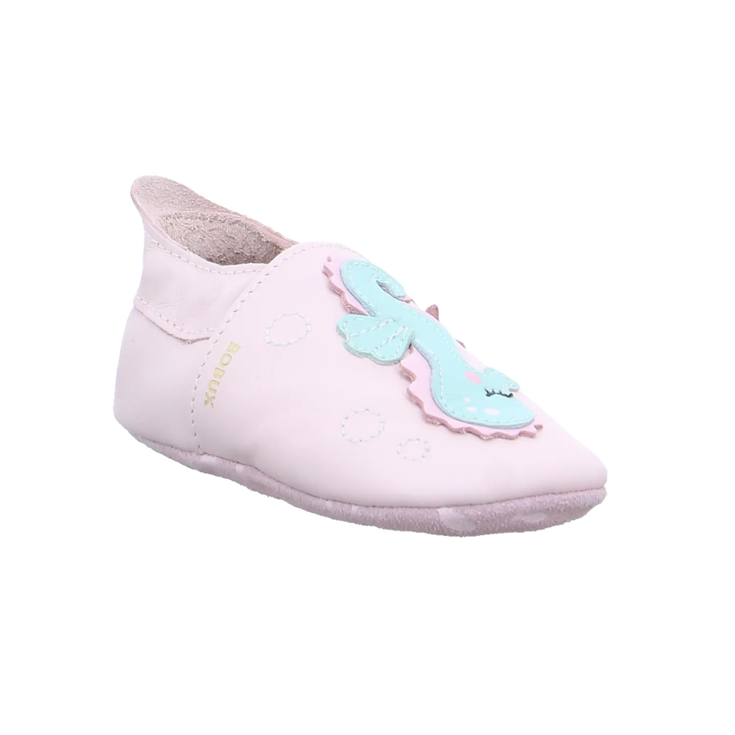 BOBUX Krabbelschuh Rosa Leder