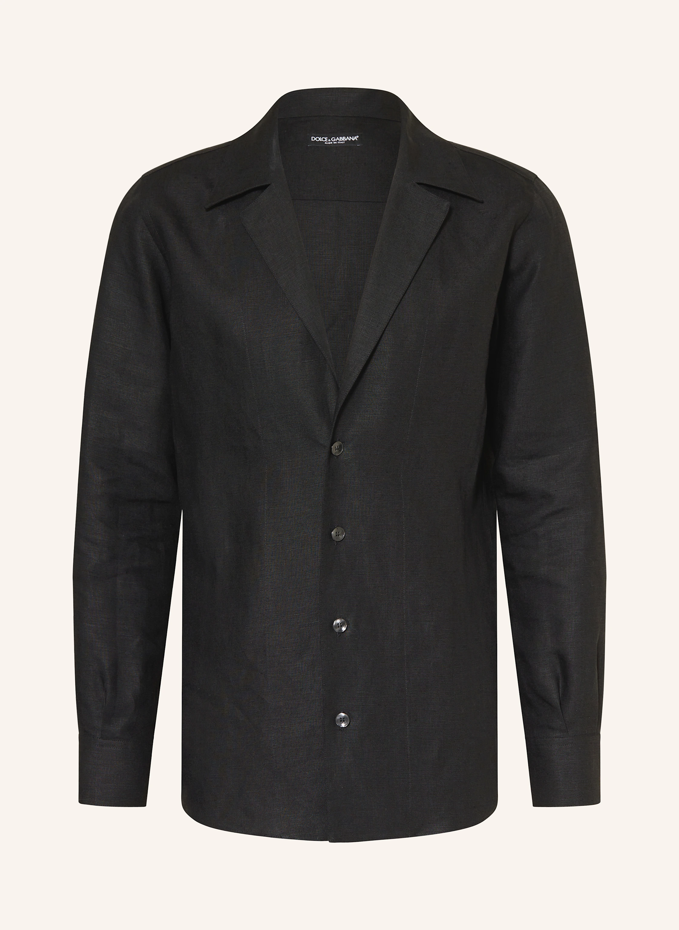DOLCE & GABBANA Leinenhemd Regular Fit