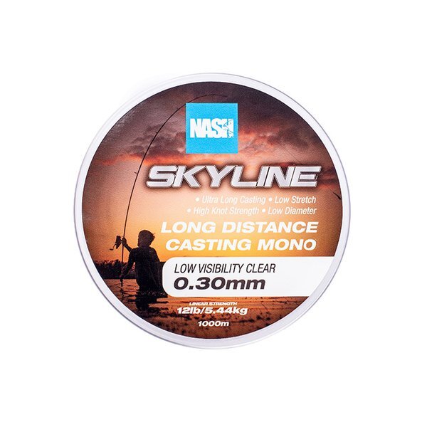 Nylon Nash TT Highline Mono Clear (1000m)
