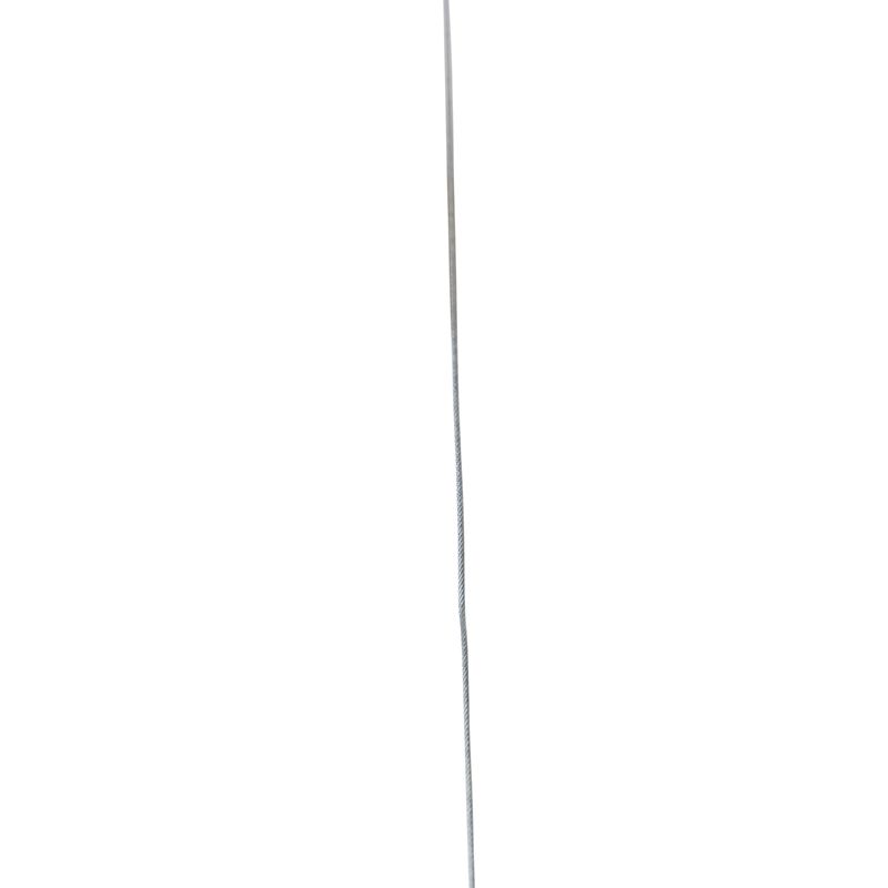 Industriële hanglamp zwart met rek large 4-lichts - Cage Rack
