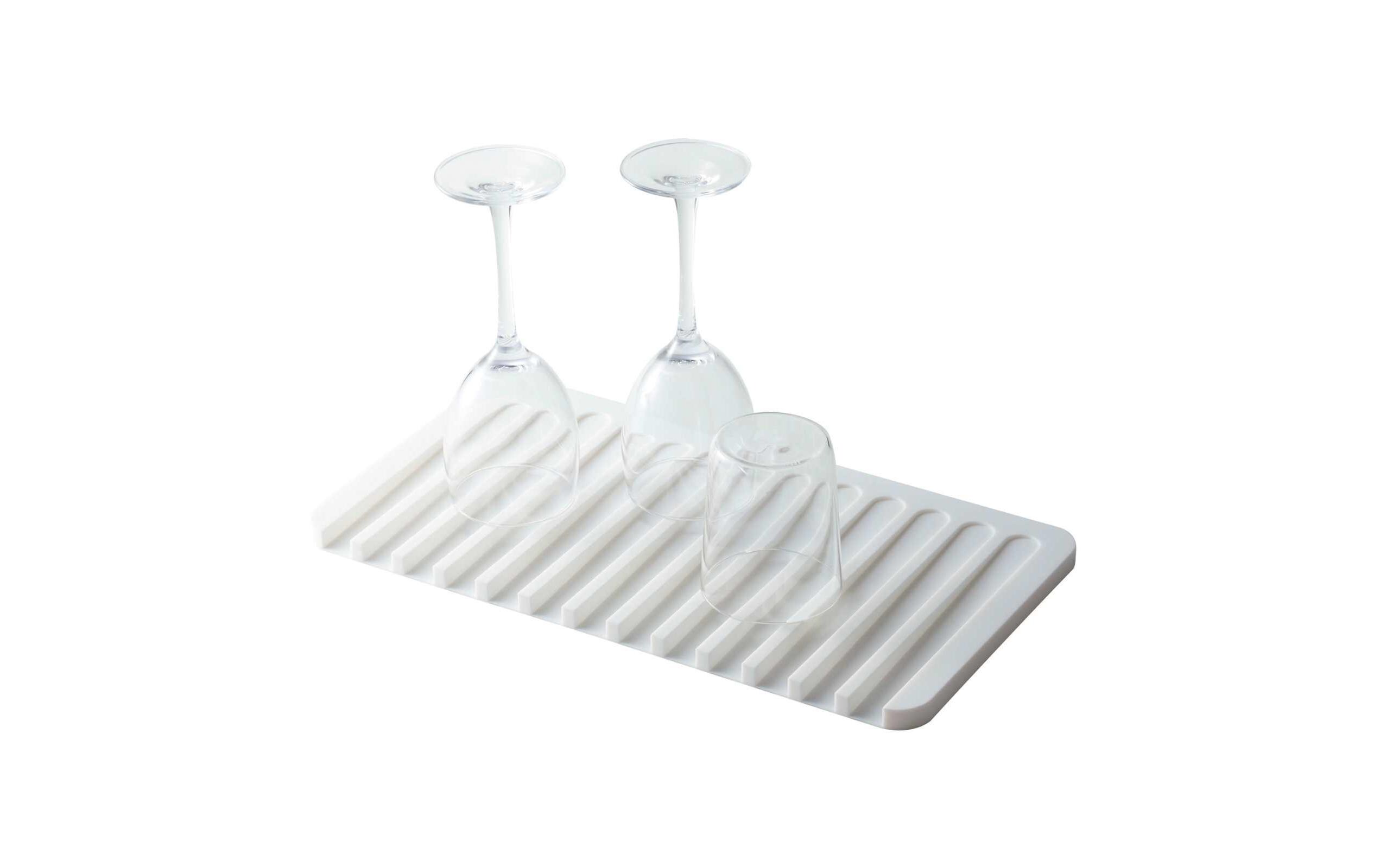 Abtropfmatte Flow WeissAbtropfmatte aus Silikon