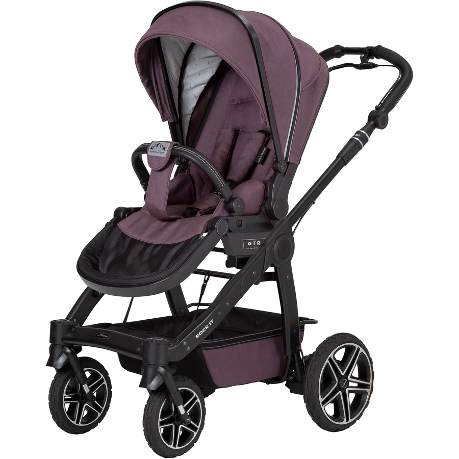 Hartan Kombikinderwagen ROCK IT GTR mit Handbremse Amethyst (802)