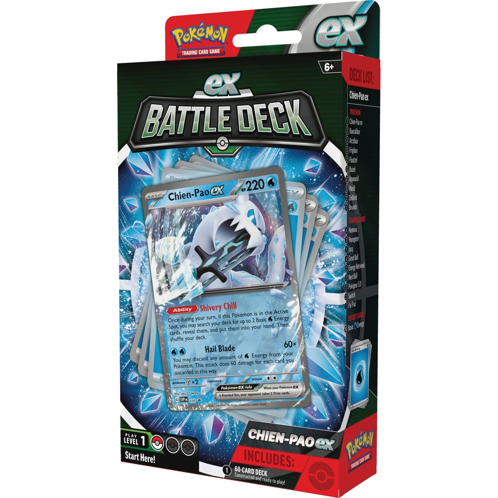 Pokémon-Sammelkartenspiel: Ex-Kampfdeck – Chien-Pao/Tinkaton