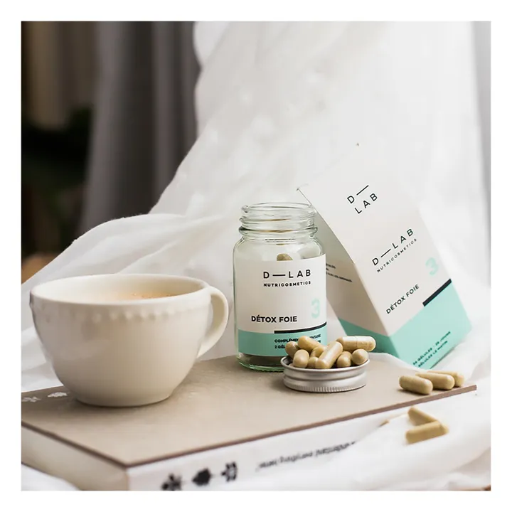 D-LAB NUTRICOSMETICS Détox Foie Complément alimentaire - 1 mois