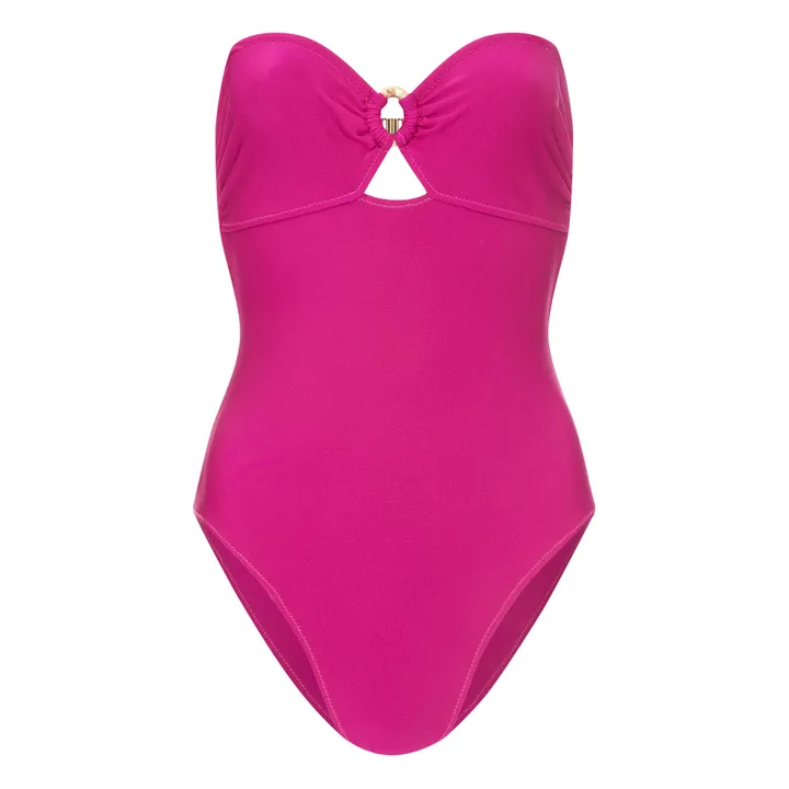 Alma Deia Maillot de bain 1 pièce Bandeau | Magenta