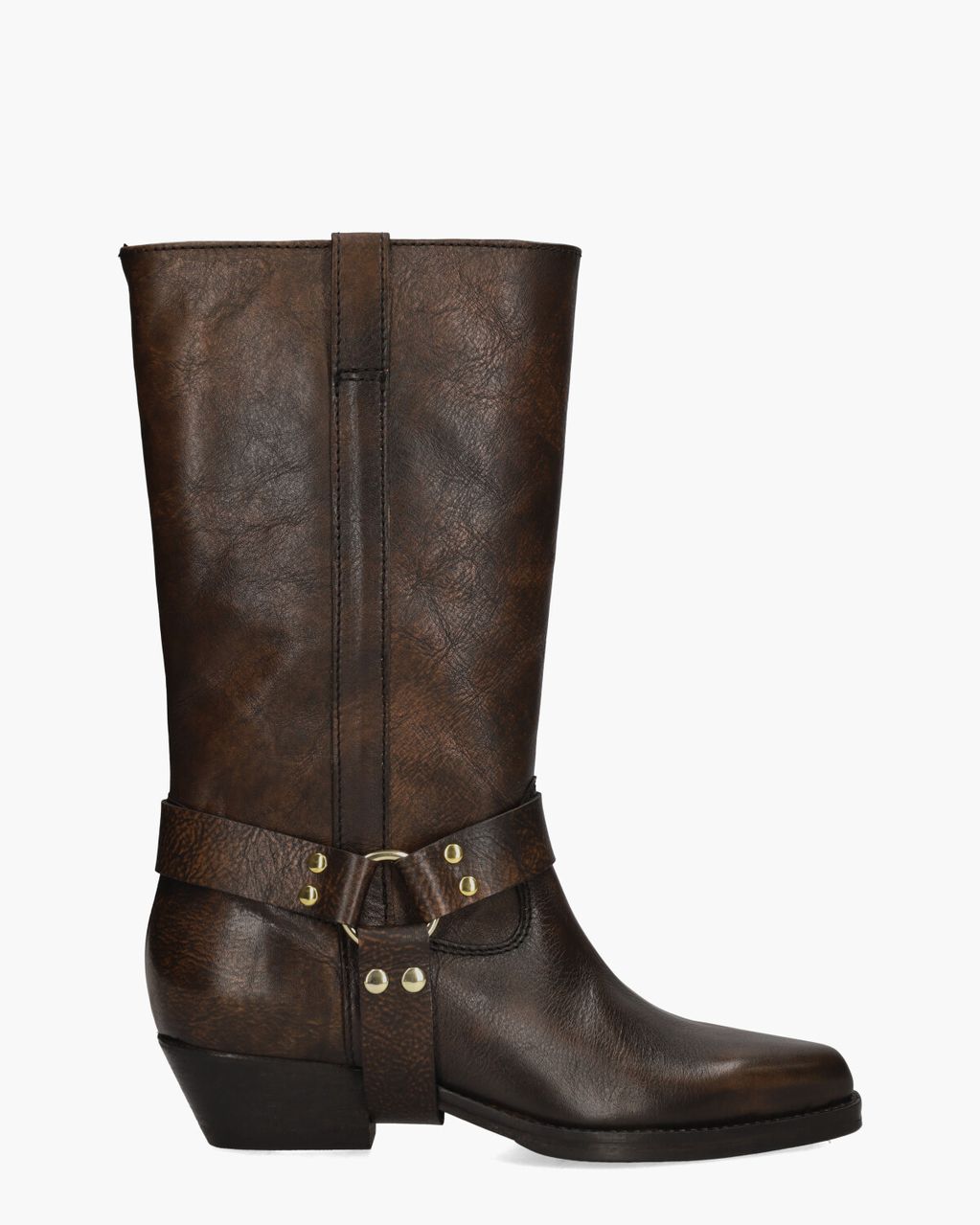 Billi Bi A7165 Zwart/Bruin Damesboots
