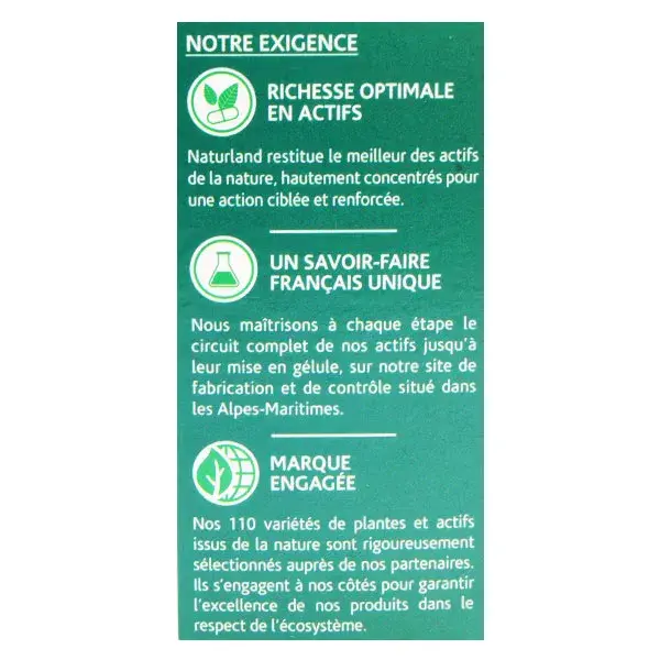 Naturland Açafrão Orgânico 30 cápsulas