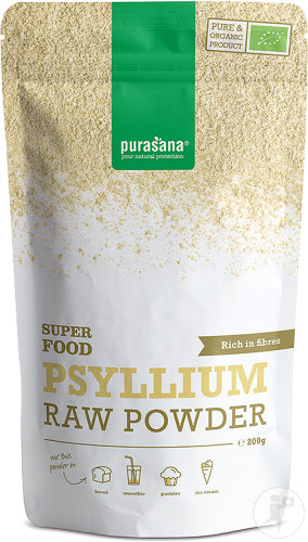 Purasana Vegan Poudre De Psyllium Bio 200g