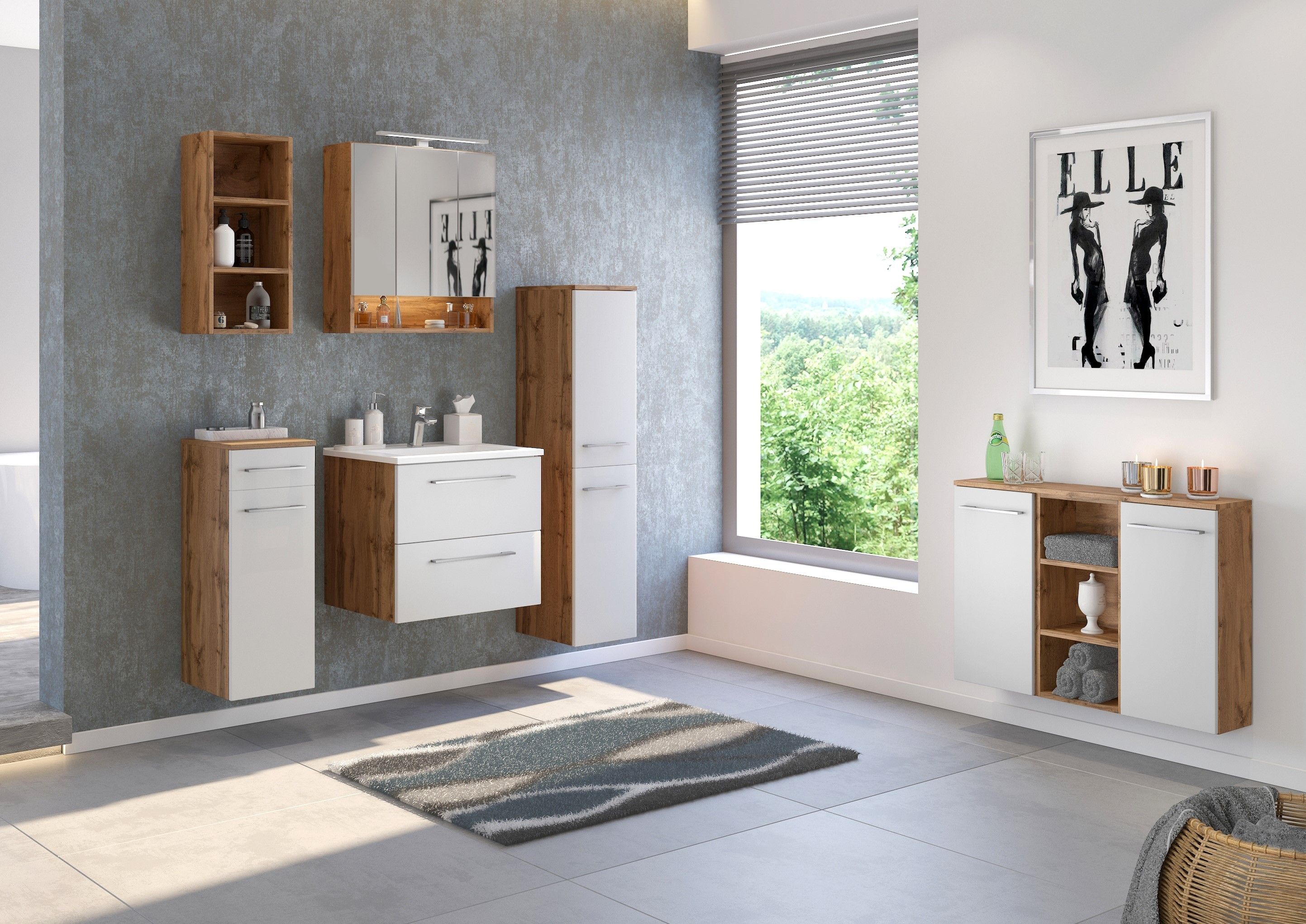 Spiegelschrank 3D LIVORNO