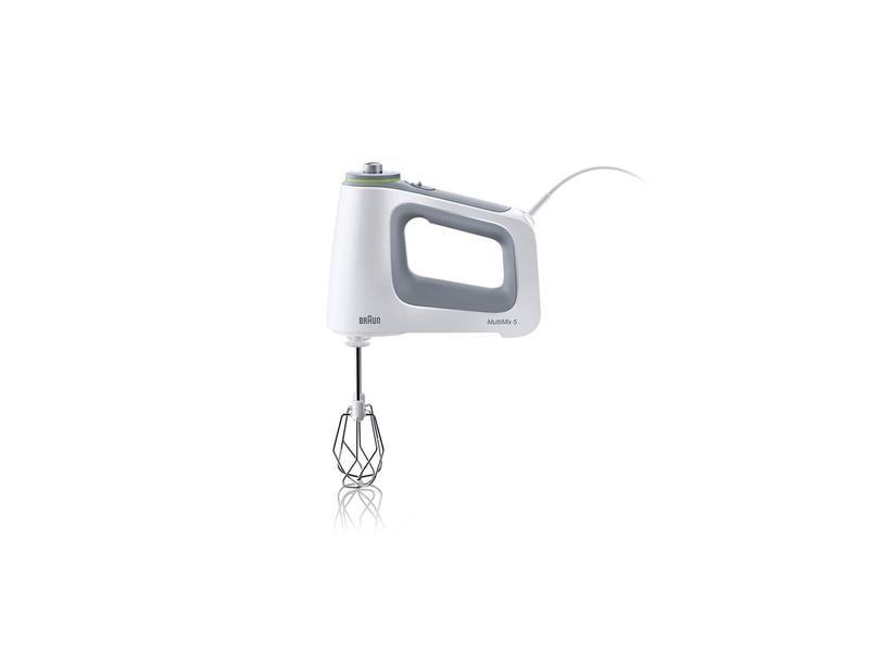 Braun Handmixer MultiMix 5 HM5100WH Weiss/Grau Handmixer