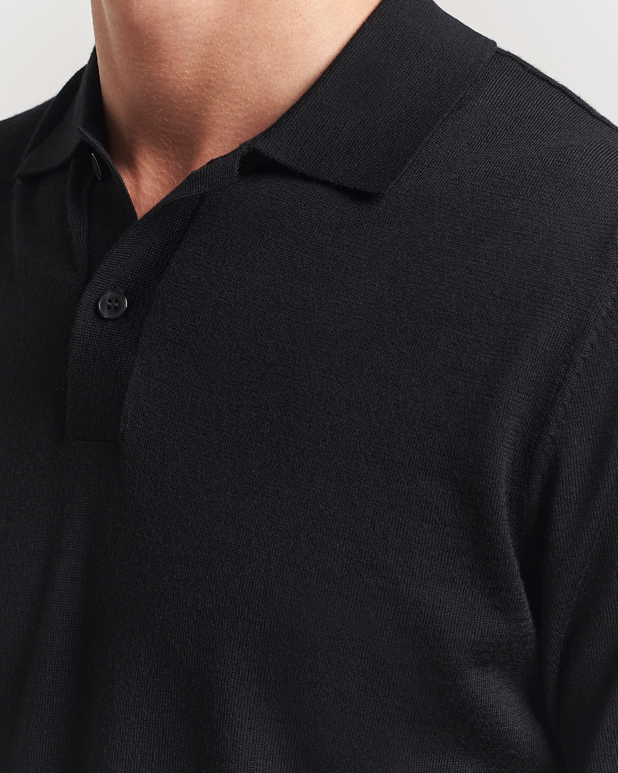 Samsøe Samsøe Sarown Knitted Polo Black