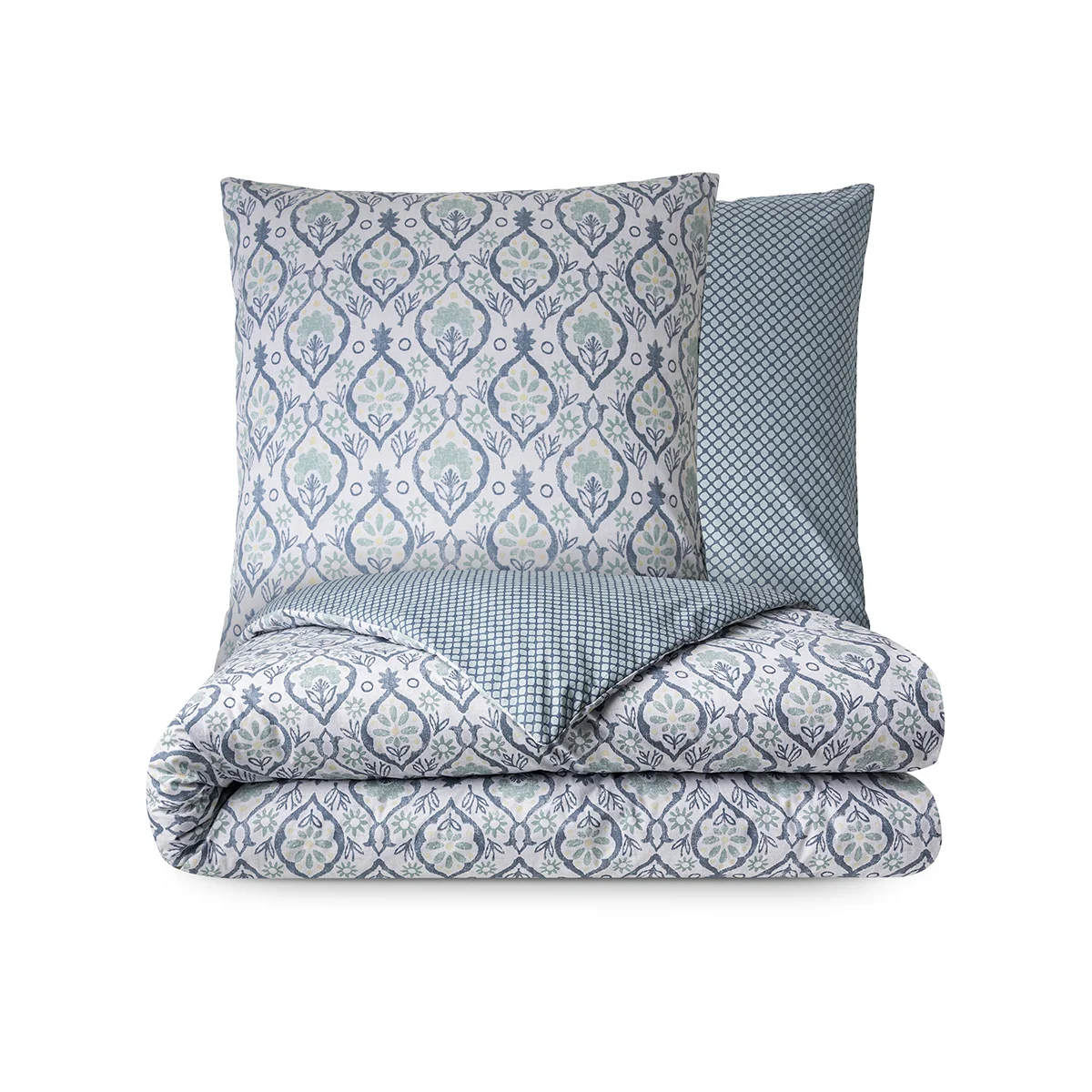 PACK HOUSSE DE COUETTE + TAIE(S) D'OREILLER COTON MIRA
