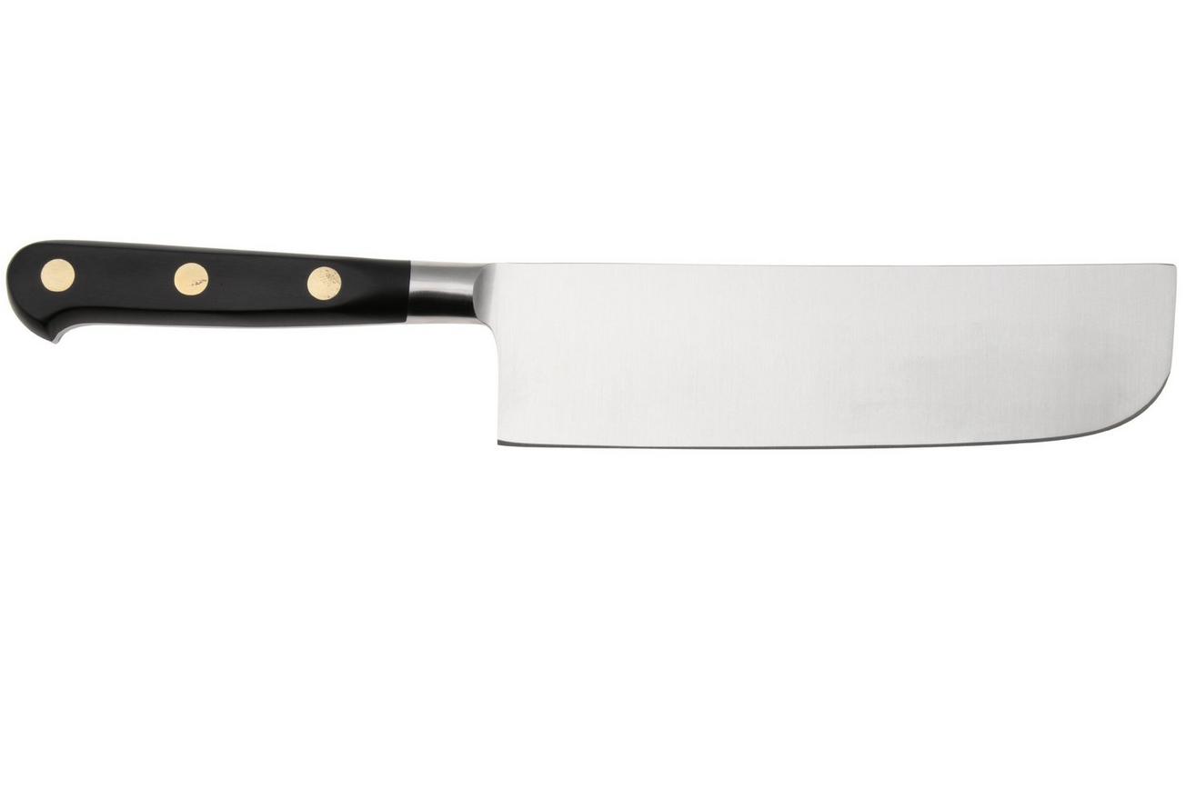 Lion Sabatier Idéal 714980 Brass Rivets, nakiri, 17 cm