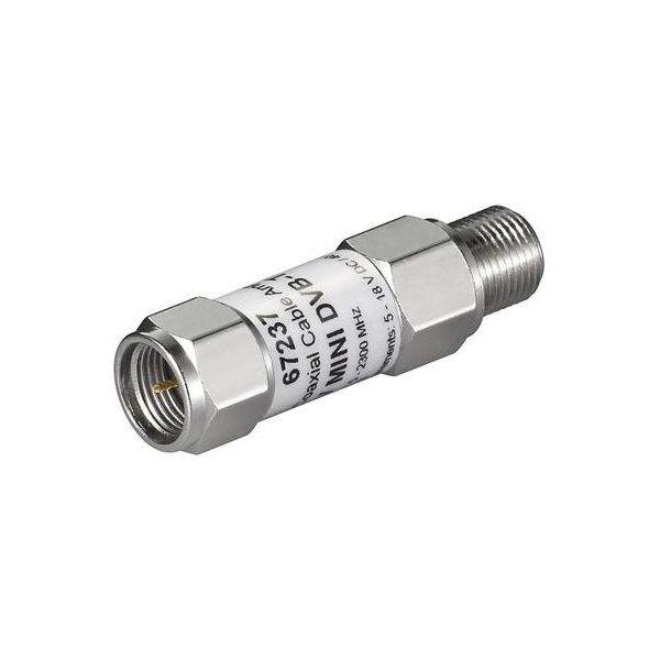 Goobay Amplificador F TDT/SAT 18 dB (5-2300 MHz) - 67237