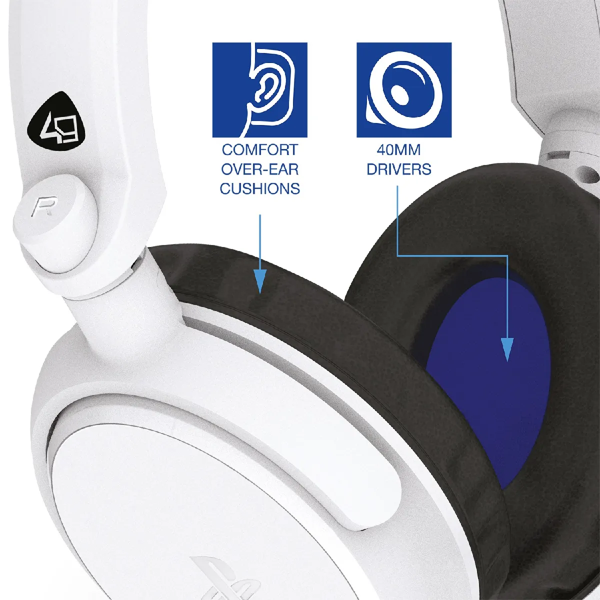4Gamers PRO4-50s - Blanc