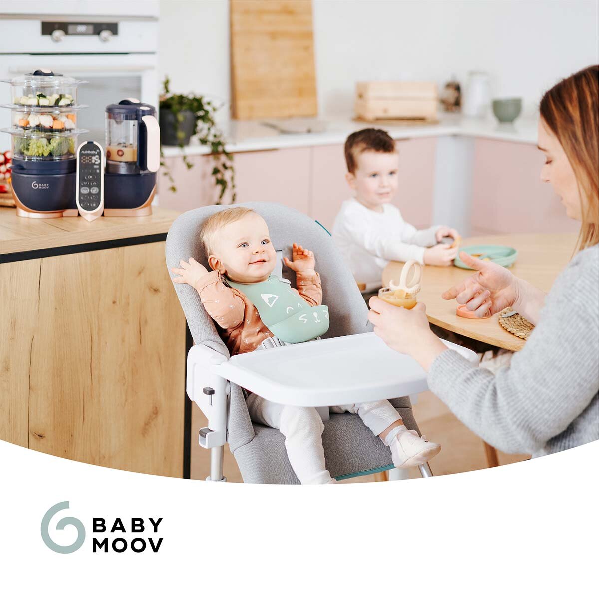 Babymoov Babymoov Dampfgarer Nutribaby Plus XL