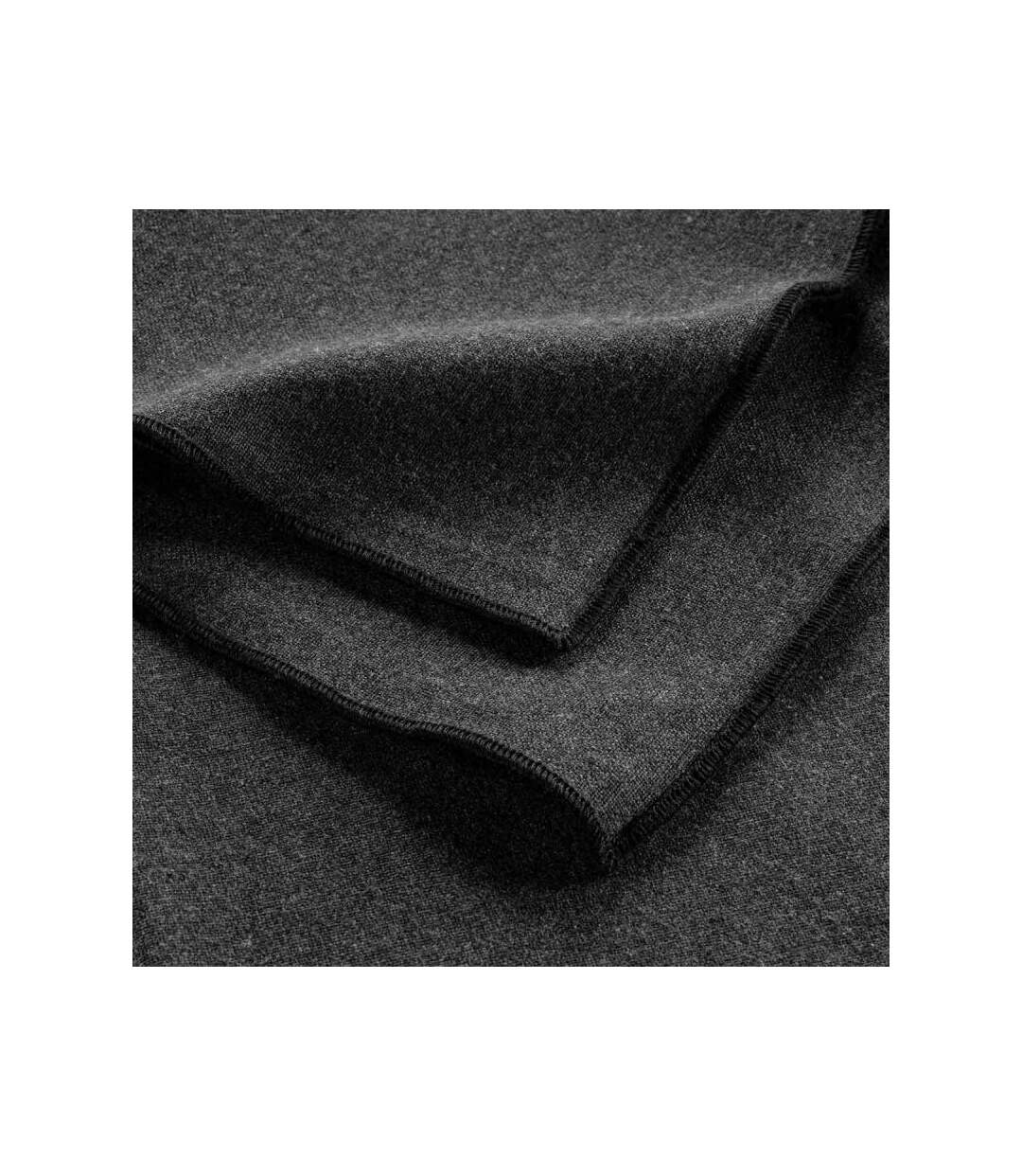 Lot de 3 Serviettes de Table Mistraline 40x40cm Anthracite