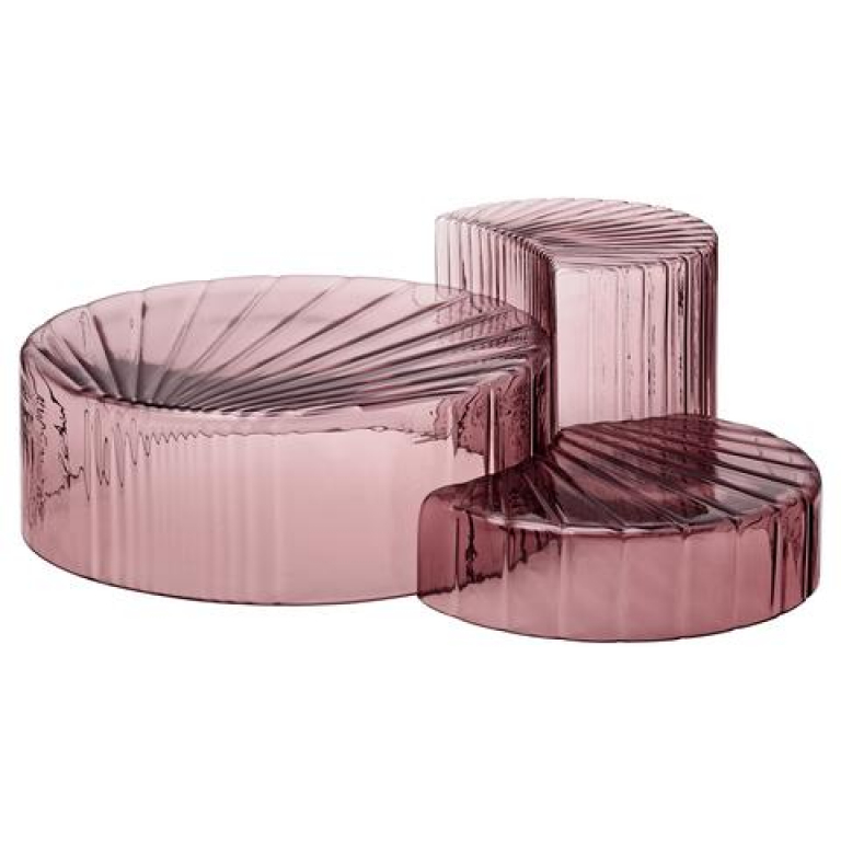 AYTM Concha schaal set van 3 roze