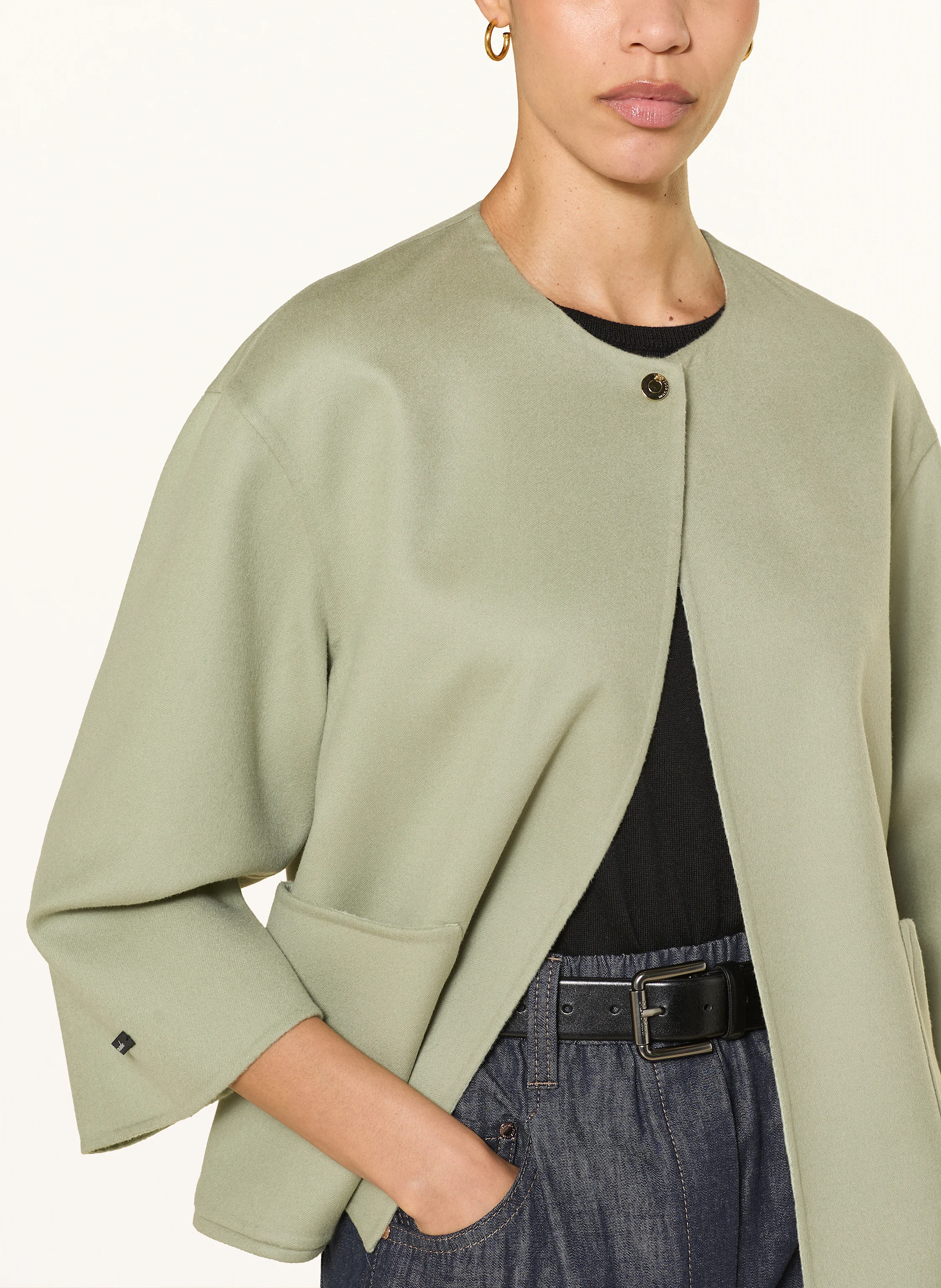 manzoni 24 Kastenjacke mit 3/4-Arm