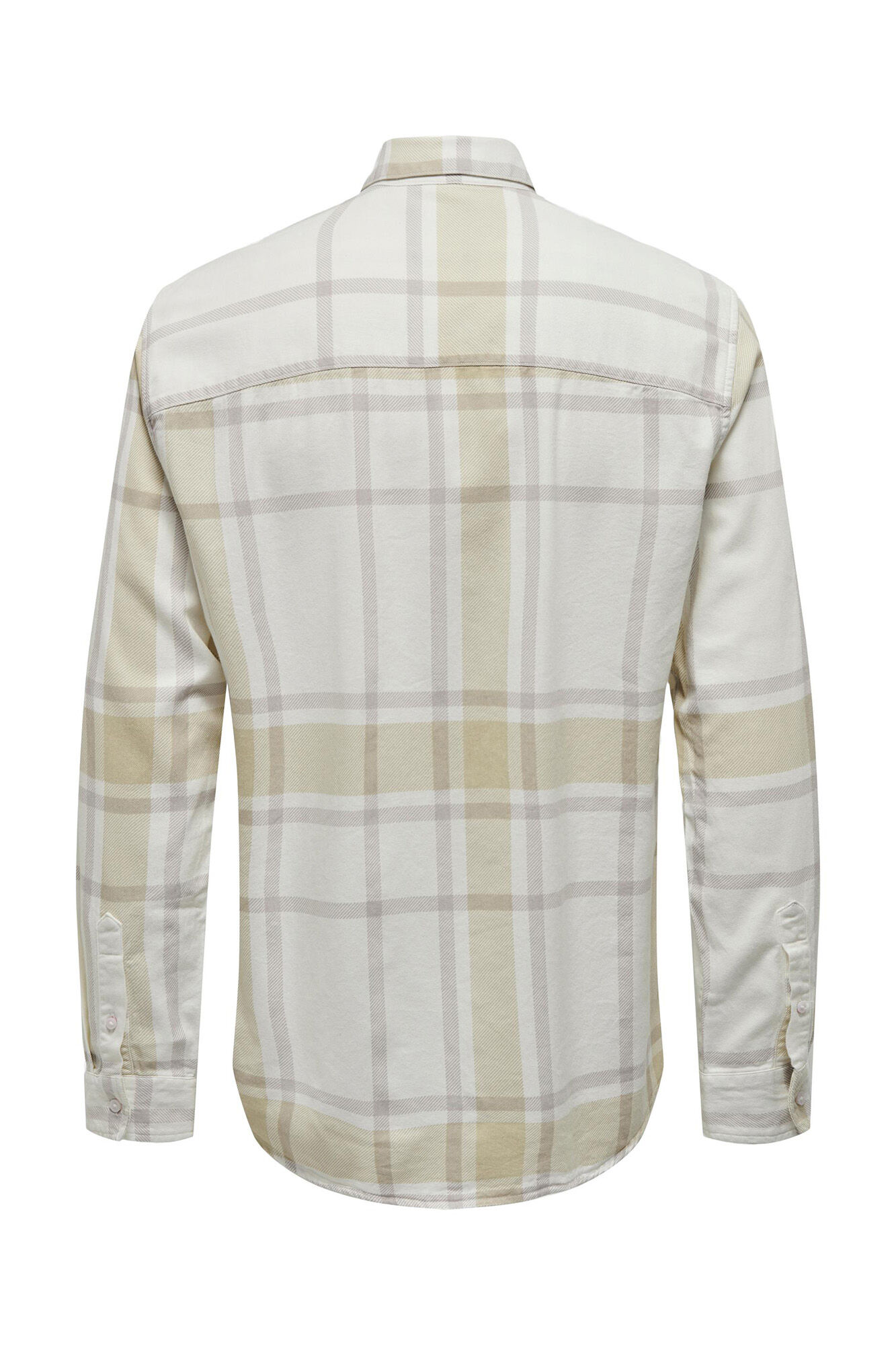 Camisa xadrez de corte regular