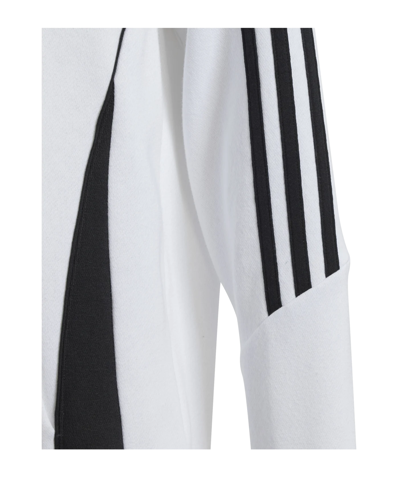 adidas Tiro 24 Hoody Kids Weiss Schwarz