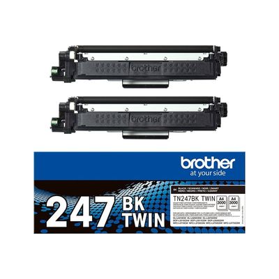 Brother TN247 - Pack de 2 - noir - cartouche laser d'origine