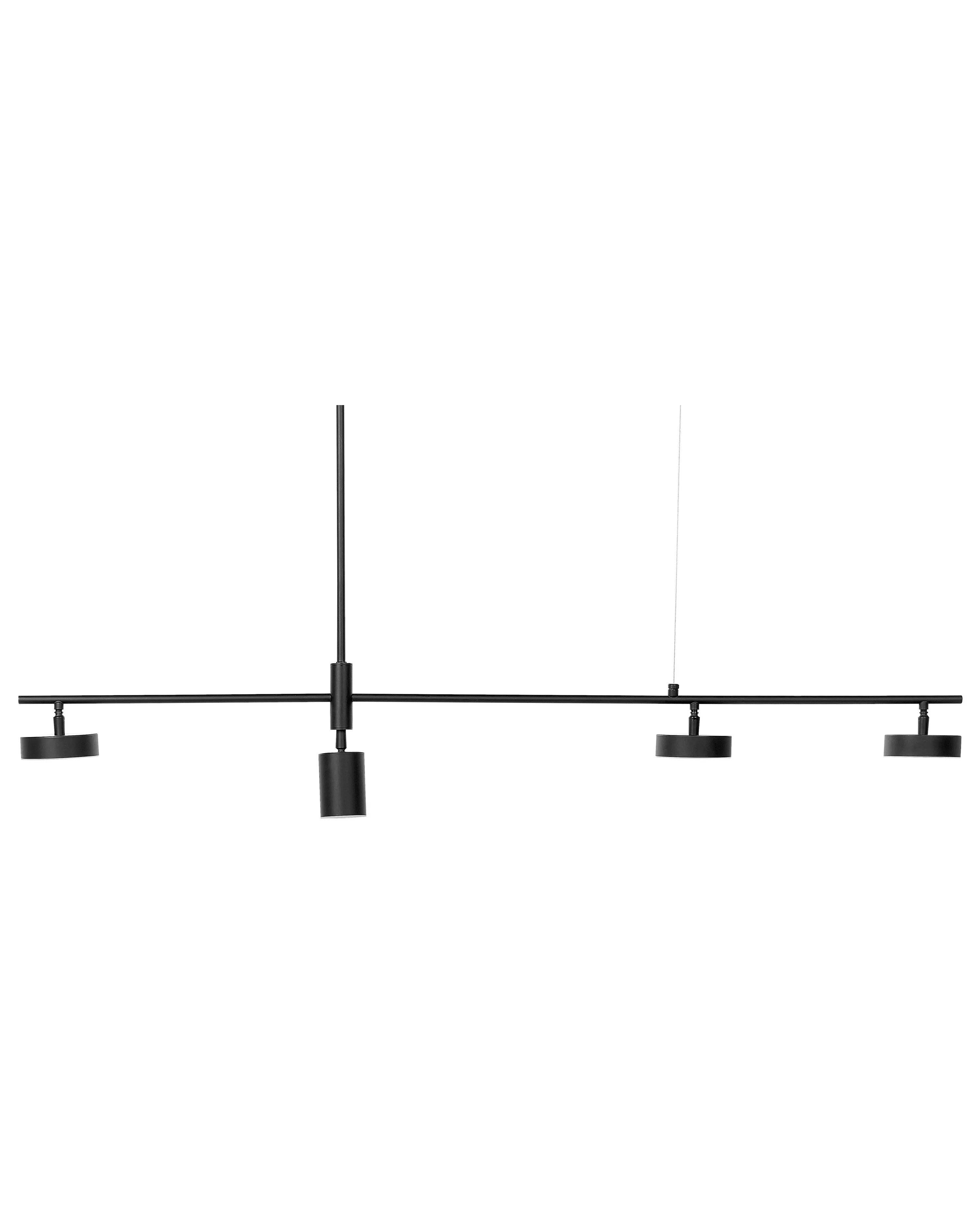 LED hanglamp FOYLE Metaal Zwart