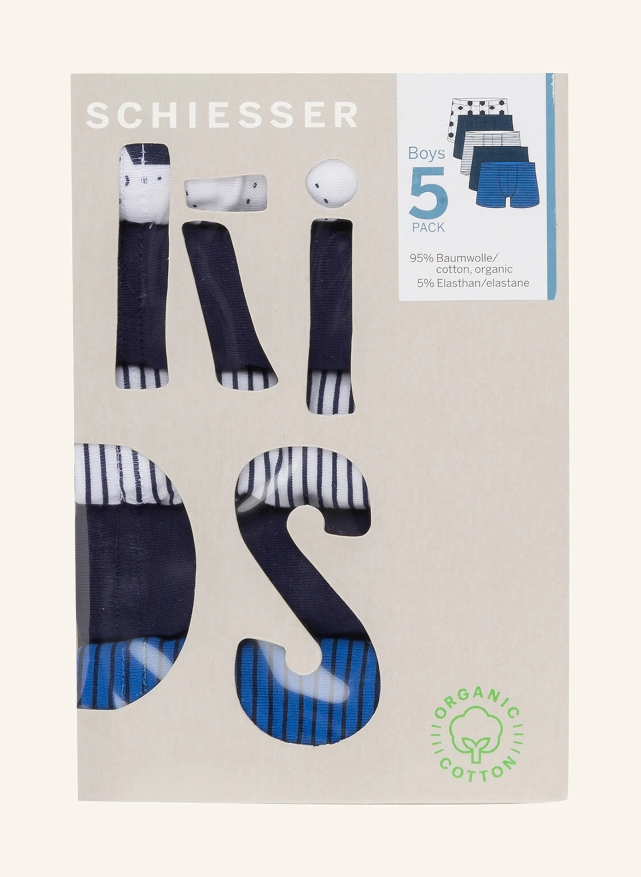 SCHIESSER 5er-Pack Boxershorts ORIGINAL CLASSICS
