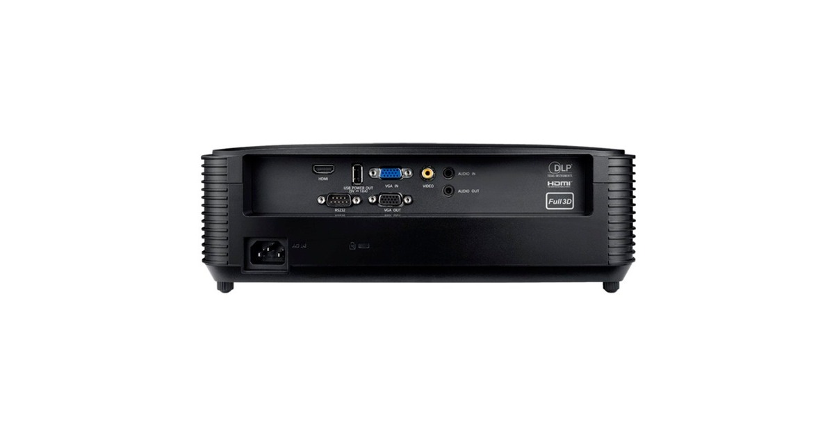 OptomaH190X dlp-projector  (Zwart, 3900 ANSI Lumen)