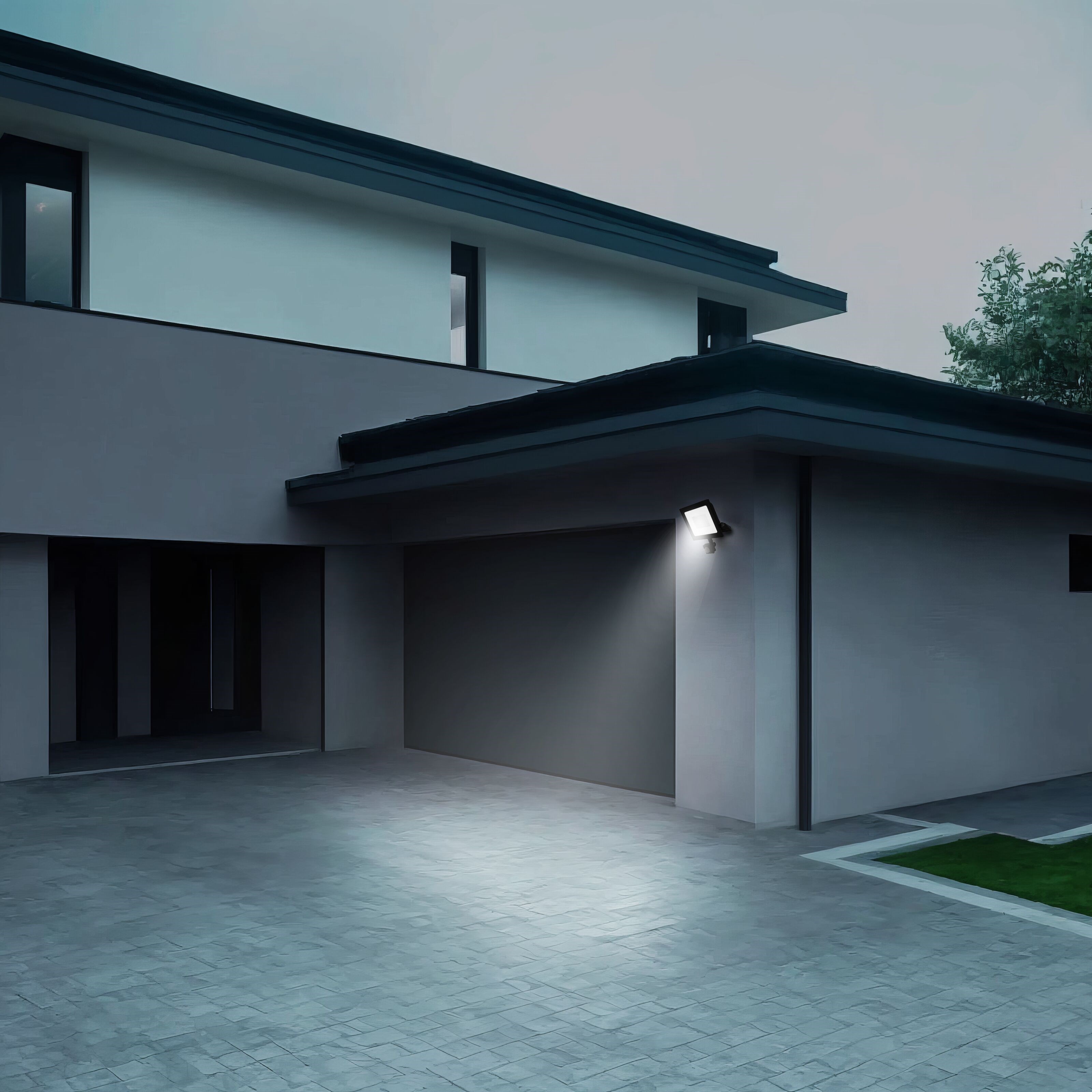 Luxorparts LED-lyskaster med bevegelsessensor 50 W (5750 lm)