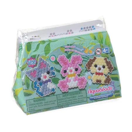 Aquabeads Designtäschchen, 1 Stück, 3-fach sortiert