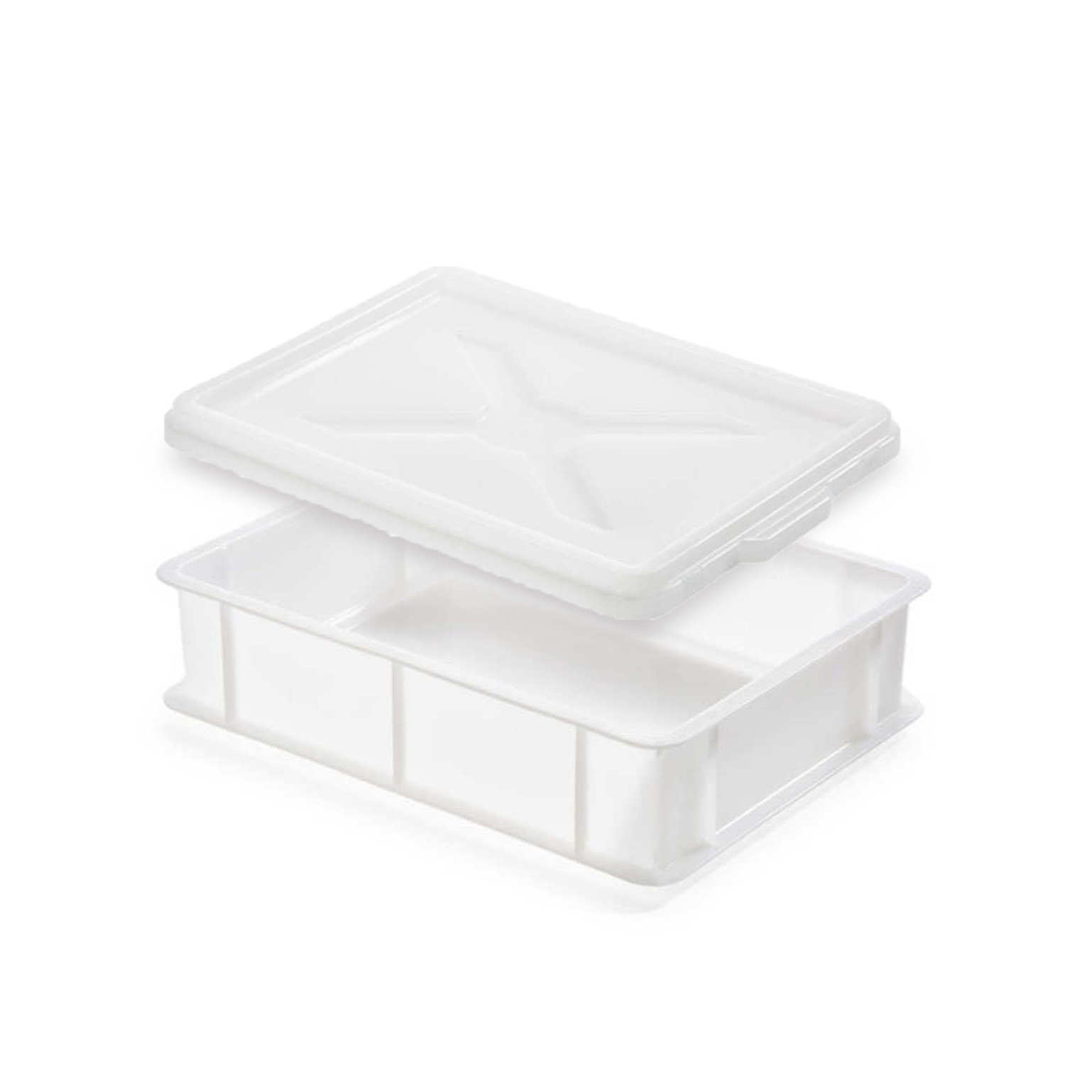 Lot demi bac à pâtons 9L et son couvercle - Gilac