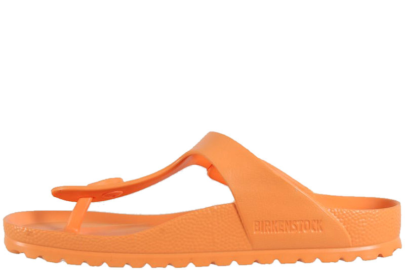 BIRKENSTOCK GIZEH EVA PAPAYA BADESANDAL I ORANGE PU
