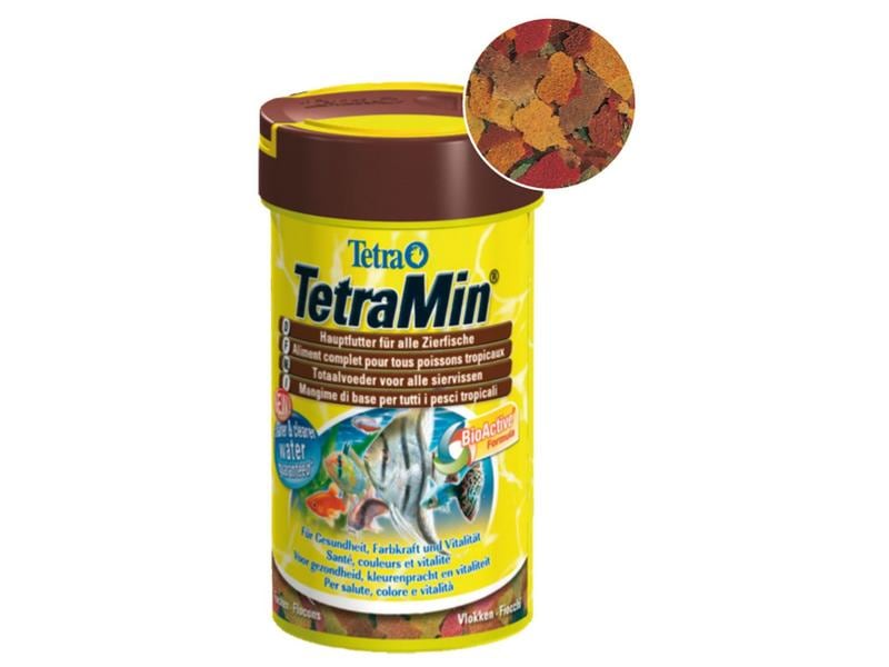 Tetra Basisfutter TetraMin Flakes, 1 l Alleinfuttermittel für alle Zierfische