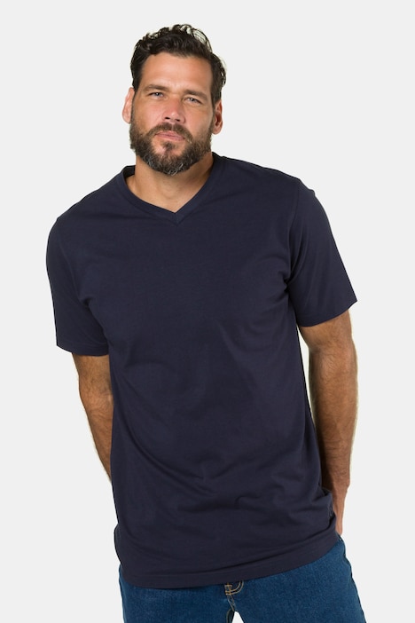 JP 1880 T-Shirt, Basic, V-Ausschnitt, bis 8XL