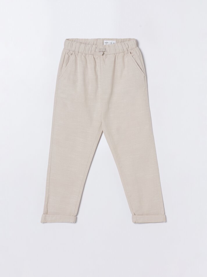 Calça jogger rústica - Cinza