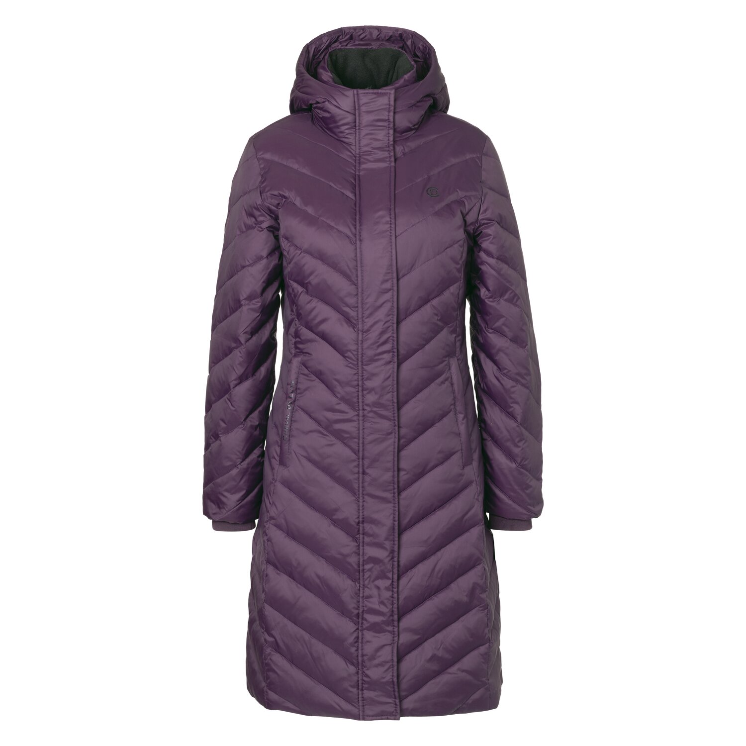 Cheval de Luxe Steppmantel - velvet plum