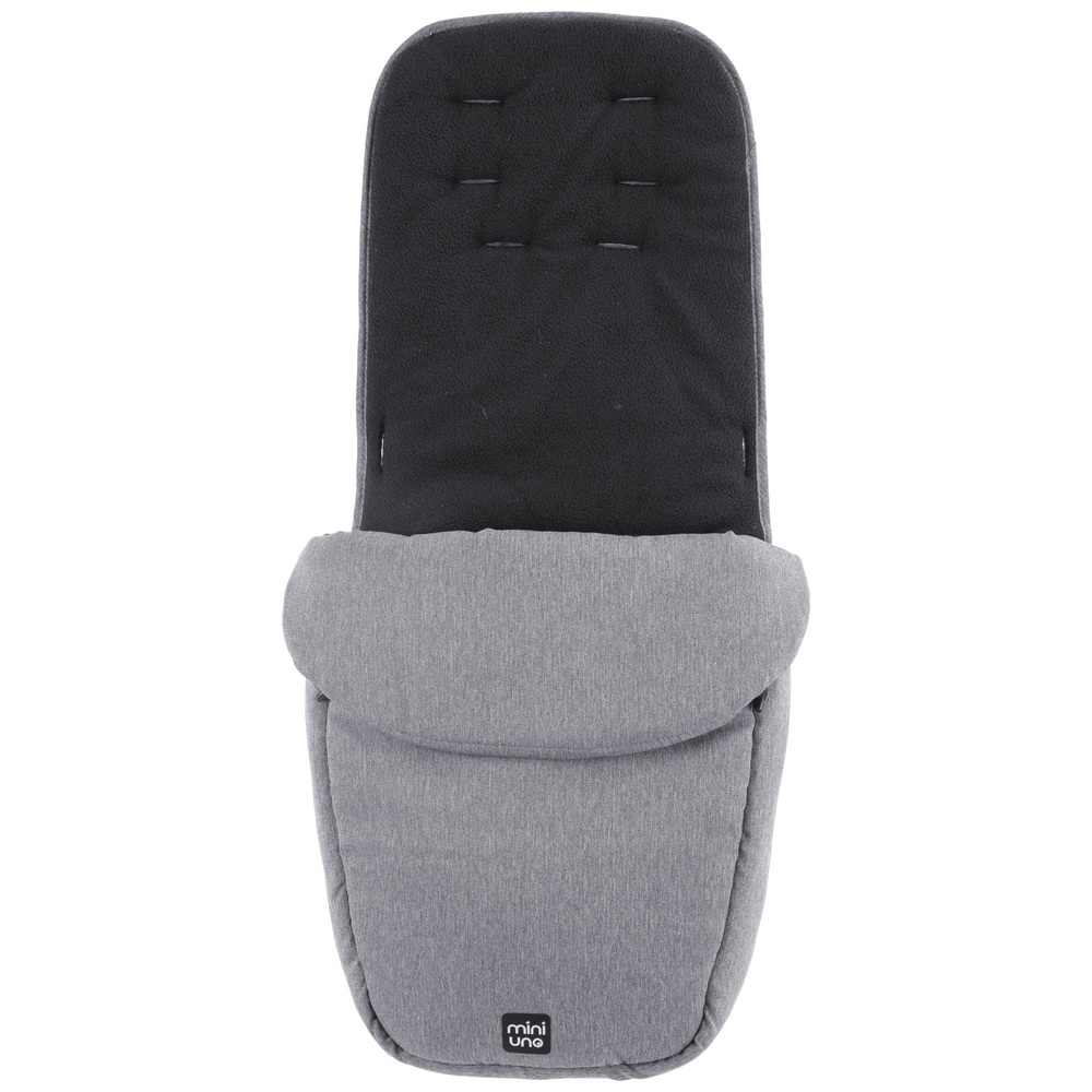 miniuno Touch Fold Kompakter Kinderwagen Grau