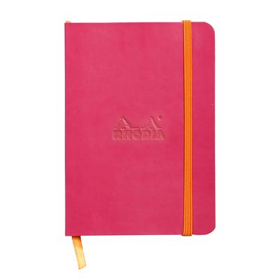 RHODIA Rhodiarama - Carnet souple A6 - 144 pages - ligné - framboise