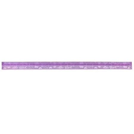 Trendhaus Acryl-Lineal 20cm Dreieckig, 4-fach sortiert