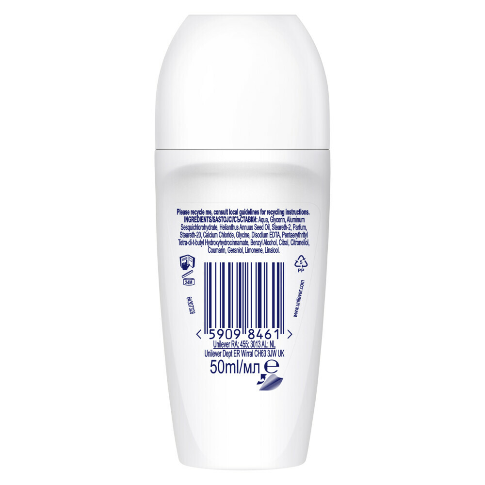 6x Dove Deodorant Roller Peach & White Blossom50 ml