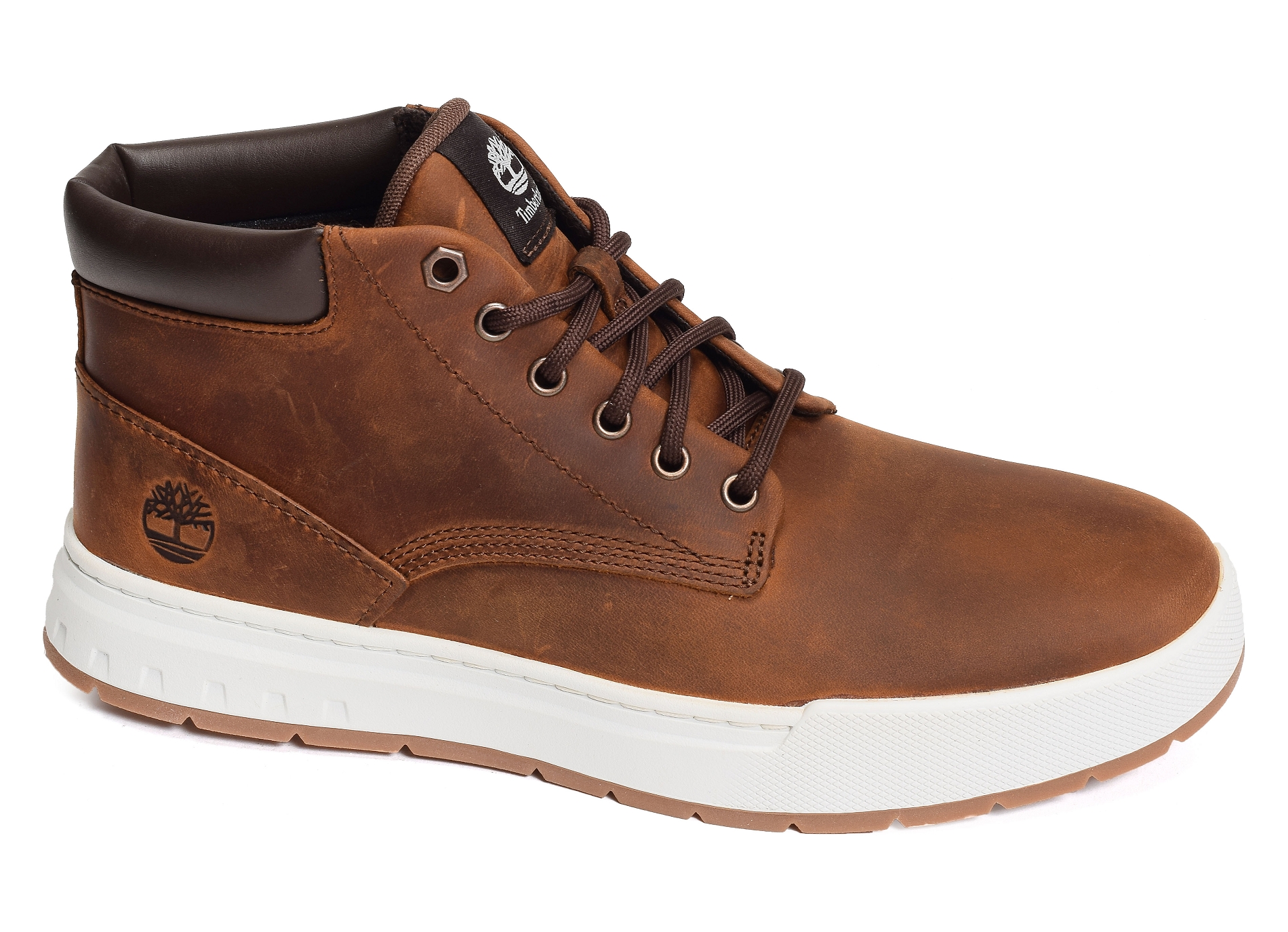 Maple grove leather chukka marron